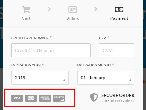 Kartra Payment Page