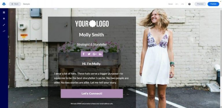 leadpages drag and drop