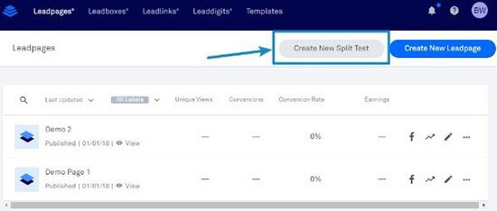 leadpages ab testing