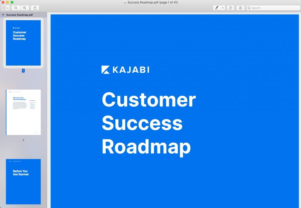 Customer Success Roadmap