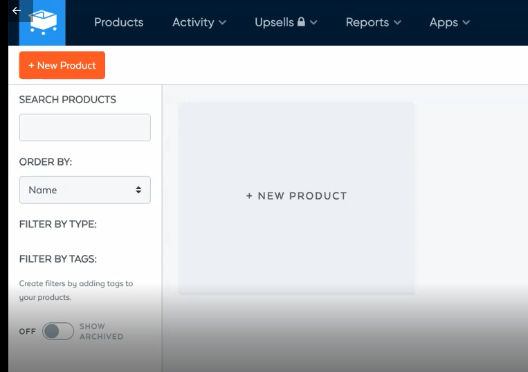 Add a new product
