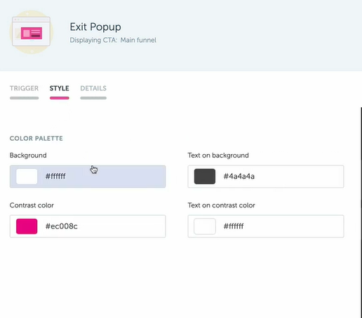 Right message_widget styling options