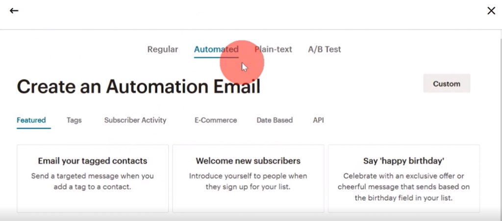 Mailchimp_automation