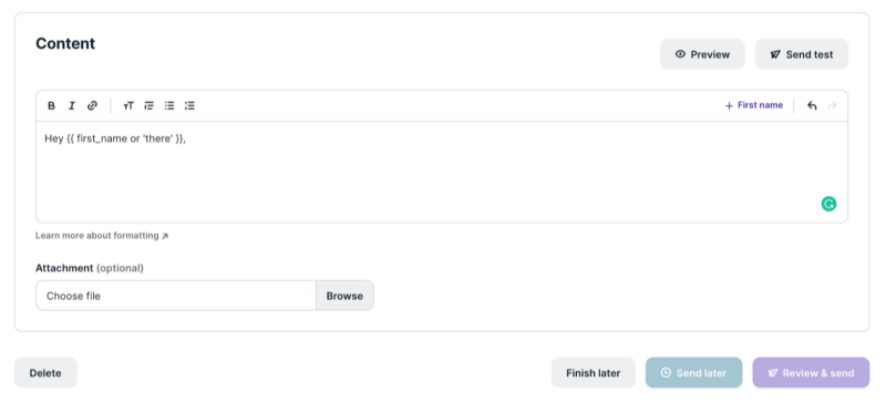 podia email marketing