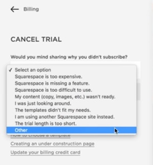 How to cancel your Squarespace subscription_c