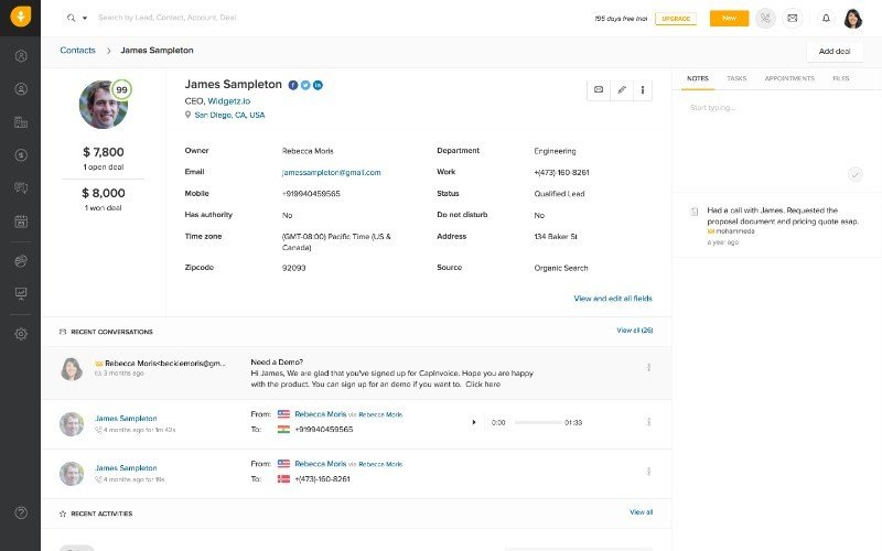 Freshworks CRM