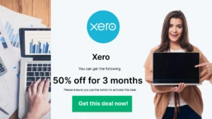 Xero promo code - 50% off