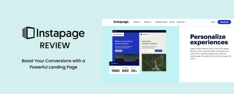 Instapage Review. An In-Depth Look