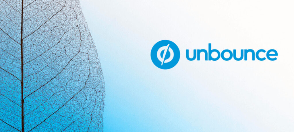 Unbounce promo code banner showing discount offer
