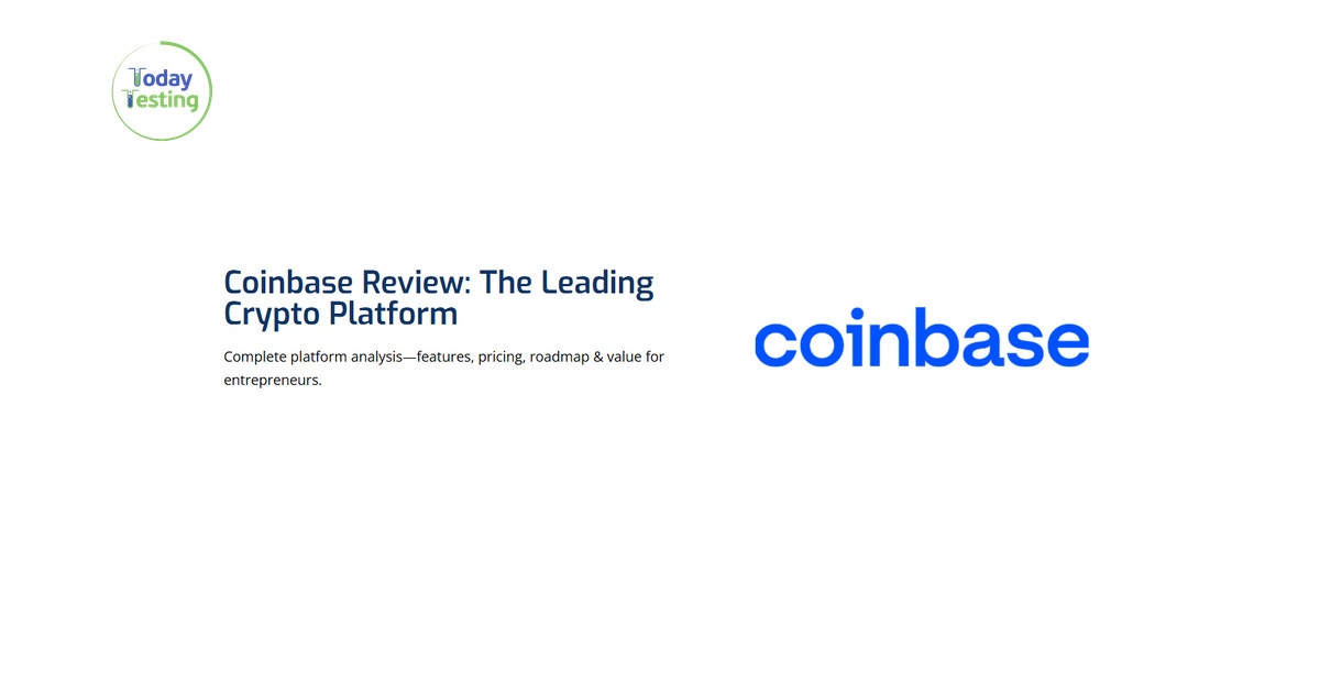 Coinbase Review 2026: Features, Pricing, Alternatives & Value