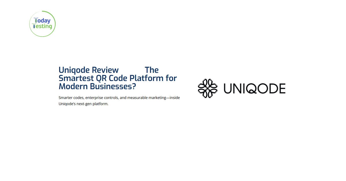 Uniqode Review 2026: QR Code Generator, Features & Pricing [Pros & Cons]