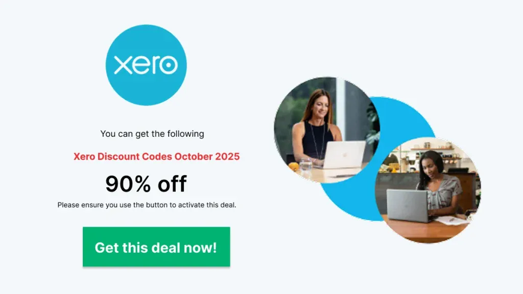 Xero coupon code October 2025 – Save 90% on all Xero plans