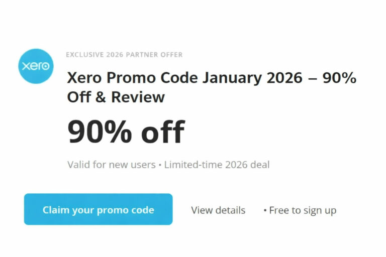 Xero Promo Code January 2026 – 90% Off & Review