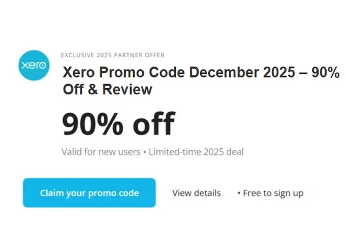 Xero Promo Code December 2025 – 90% Off & Review