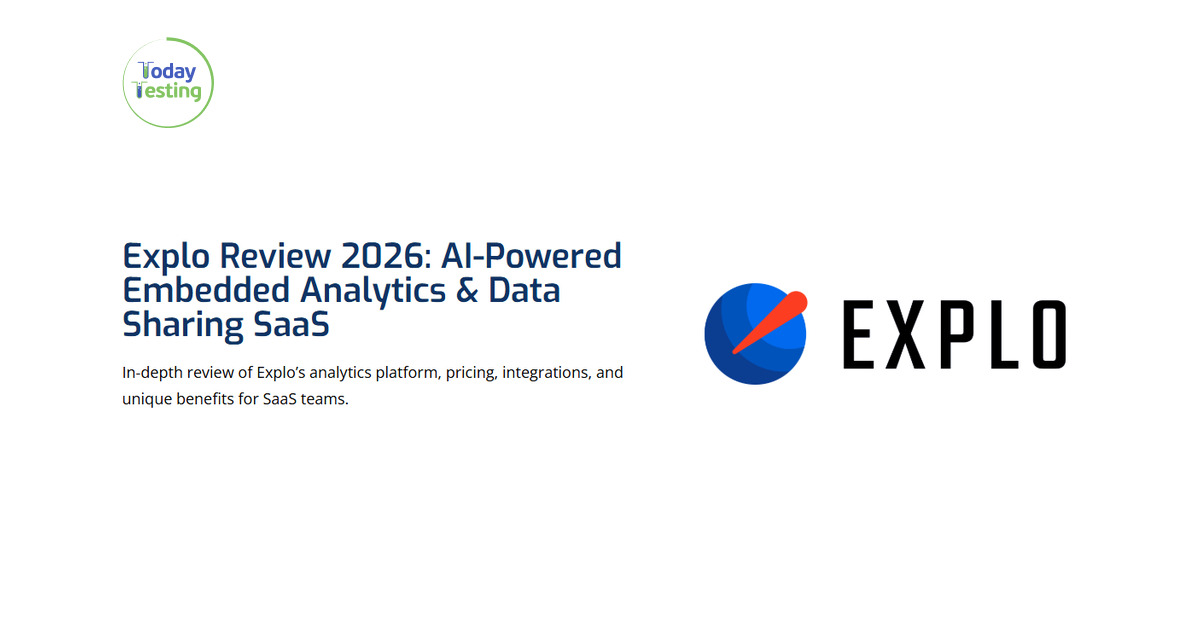 Explo Airplain Explo Review 2026: Customer-Facing Analytics, Pricing ...