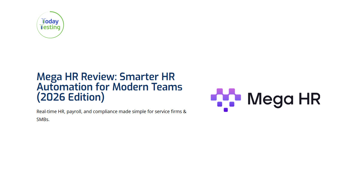 Mega HR Review 2026: Features, Pricing, Pros & Promo CodesMega HR ...