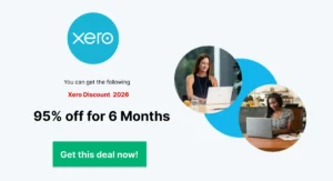 Xero discount codes - 95% off for 6 months