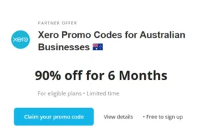 Xero - Australia 90% off for 6 months
