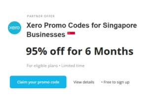 Xero discount codes Singapore - 95% off