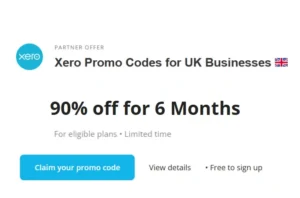 Xero discount codes - 90% off for 6 months