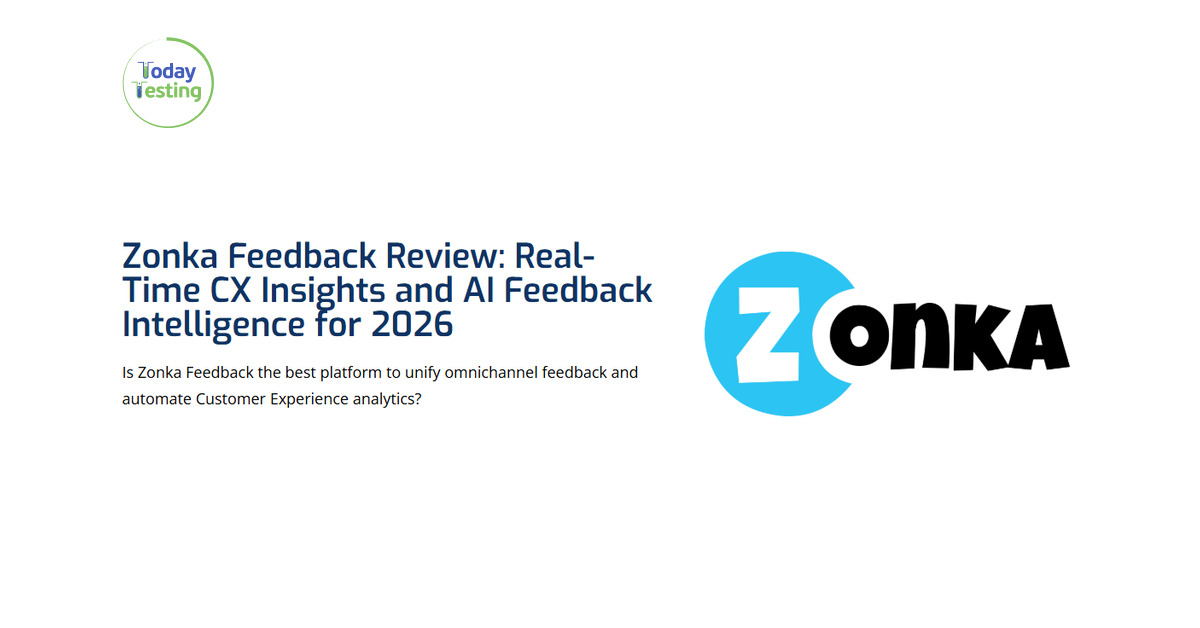 Zonka Feedback Review 2026: Features, Pricing & Alternatives