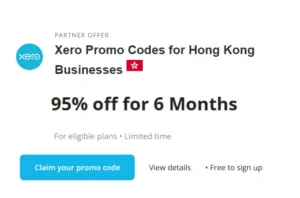 Xero discount codes Hong Kong - 95% off