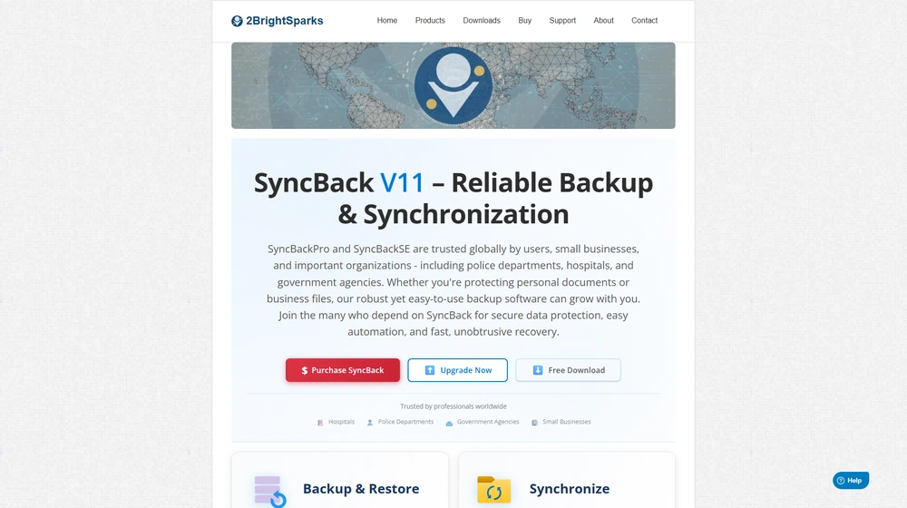 2BrightSparks dashboard