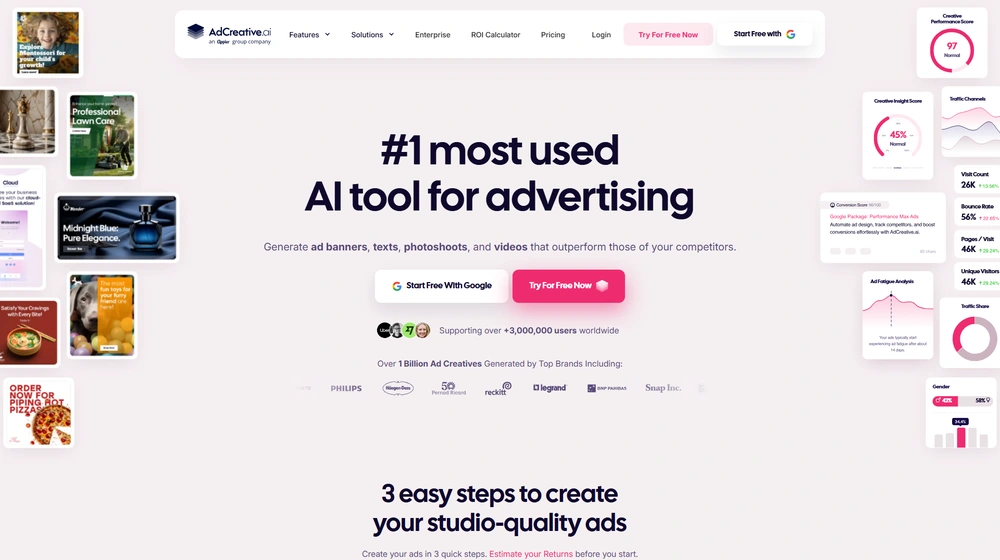 AdCreative ai dashboard
