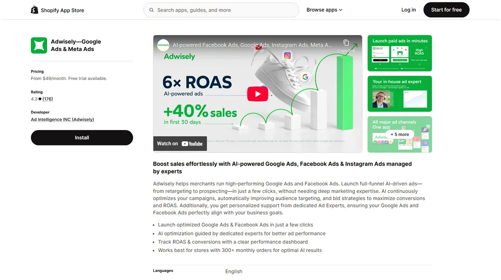 Adwisely dashboard