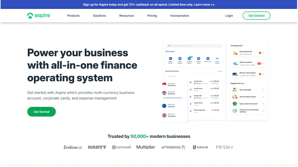 Aspire dashboard