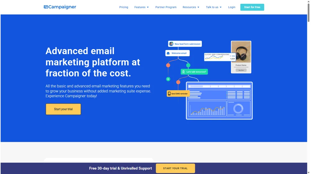 Campaigner dashboard