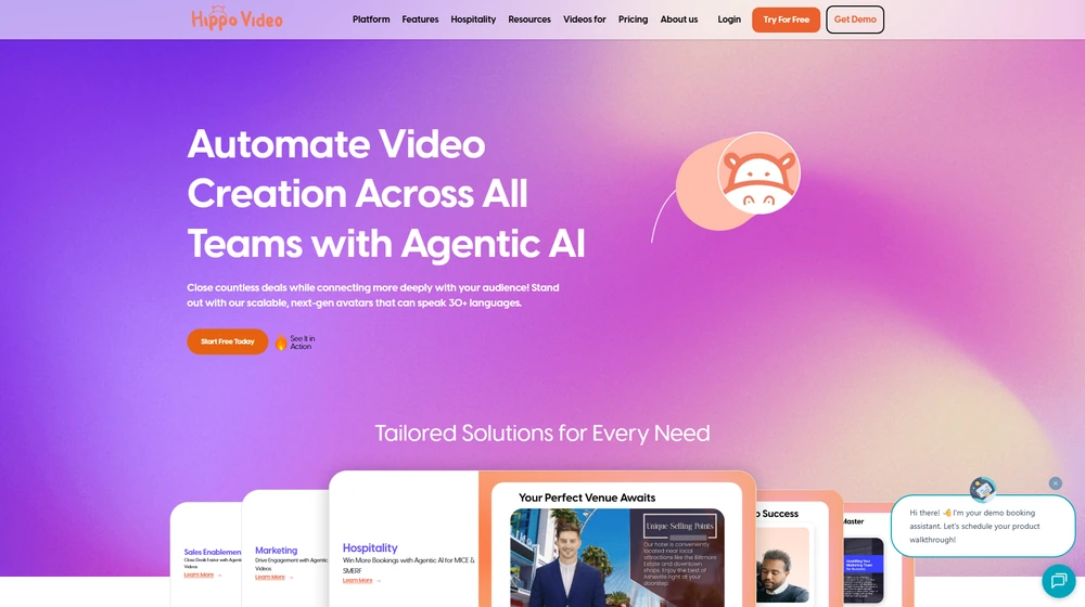 Hippo Video dashboard