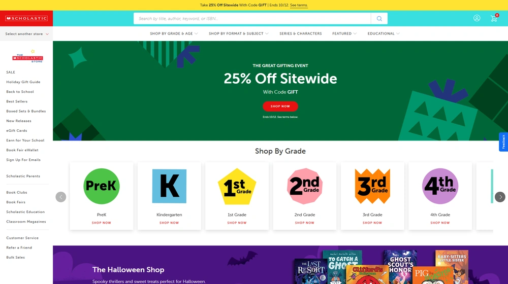 Scholastic dashboard