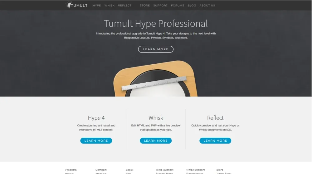 Tumult Affiliate Campaign dashboard